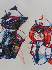 黑猫警长西塔cp
