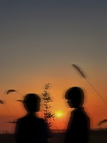 极禹：夕阳与你