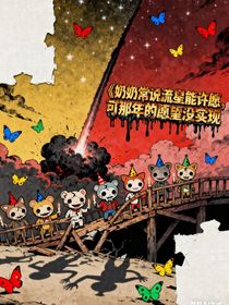 奶奶常说流星会许愿，可那年的愿望没实现