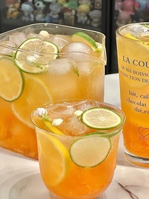 青柠味的橙子汽水