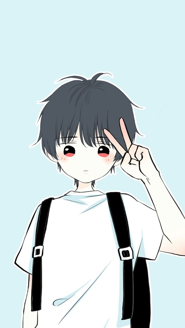 动漫可爱男生图,十张