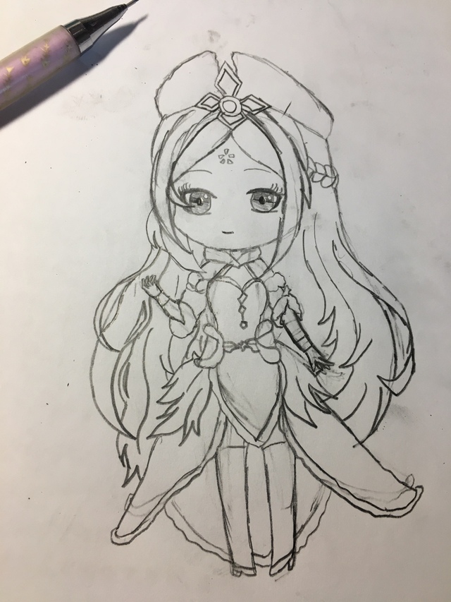 作者画的王昭君