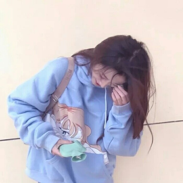 蓝色系女生头像(二)