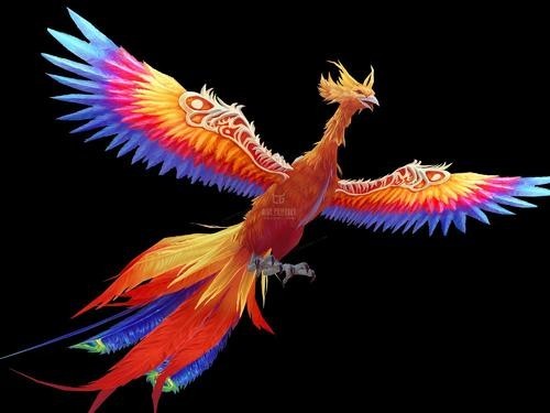 上古神兽——七彩凤凰的苏醒