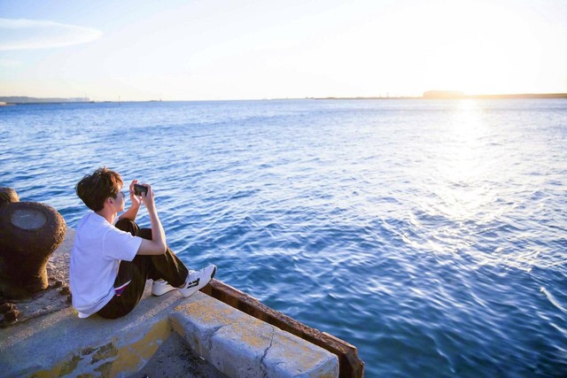 温妍好 陈墨好 陈萱怡好 大厅 王俊凯我们今天先去海边玩,明天再去录