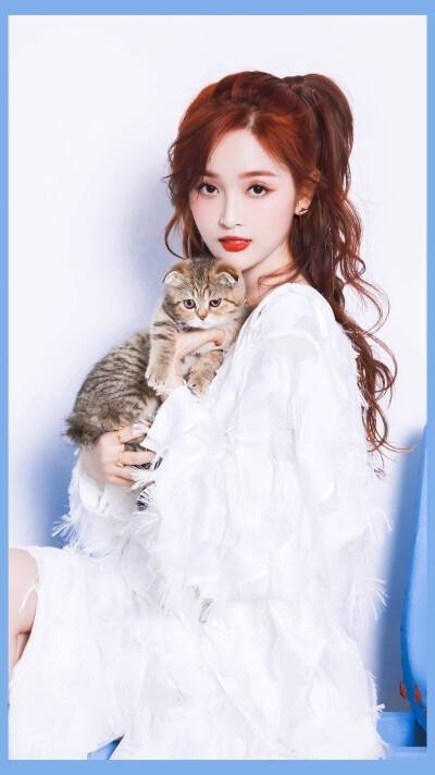 猫系笑眼-吴宣仪