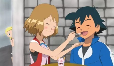 神奇宝贝图片大部分是莎莉娜和小智