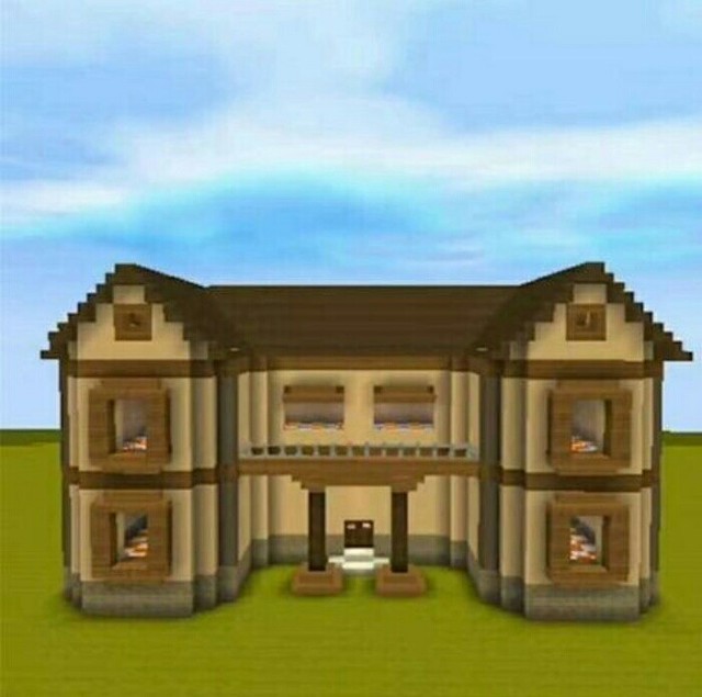 建房子的一天-穿越迷你世界玩生存-话本小说网