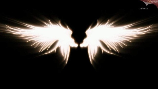 话音刚落,她便展开他那双洁白的翅膀飞走了.