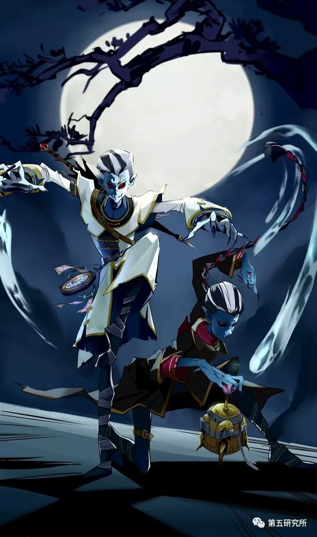 黑白无常—壁纸.东风遥-第五人格der图片-话本小说网