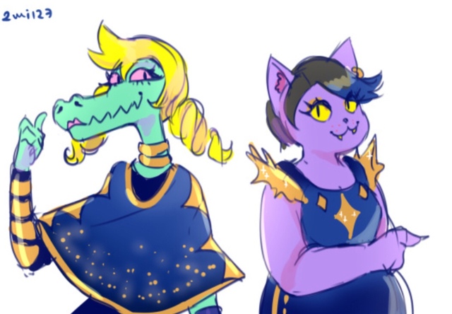 author下面是域外传说众人的服饰,随便抱↓author创作者:2mi127关于