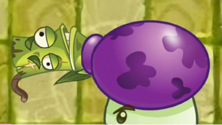 植物大战僵尸2紫色图片