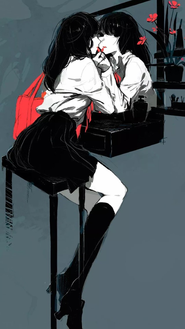 黑暗系动漫女生(2)-宝藏图片(附封面图)-话本小说网