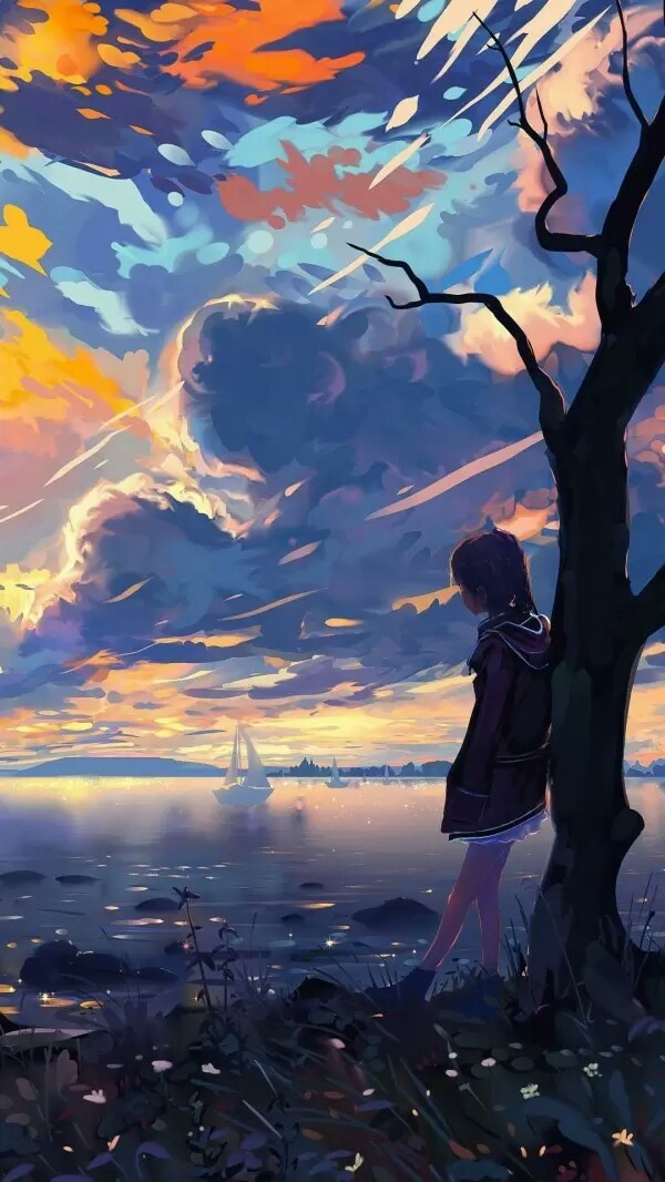 动漫唯美风景图片1-樱落94之时.复仇之路-话本小说网