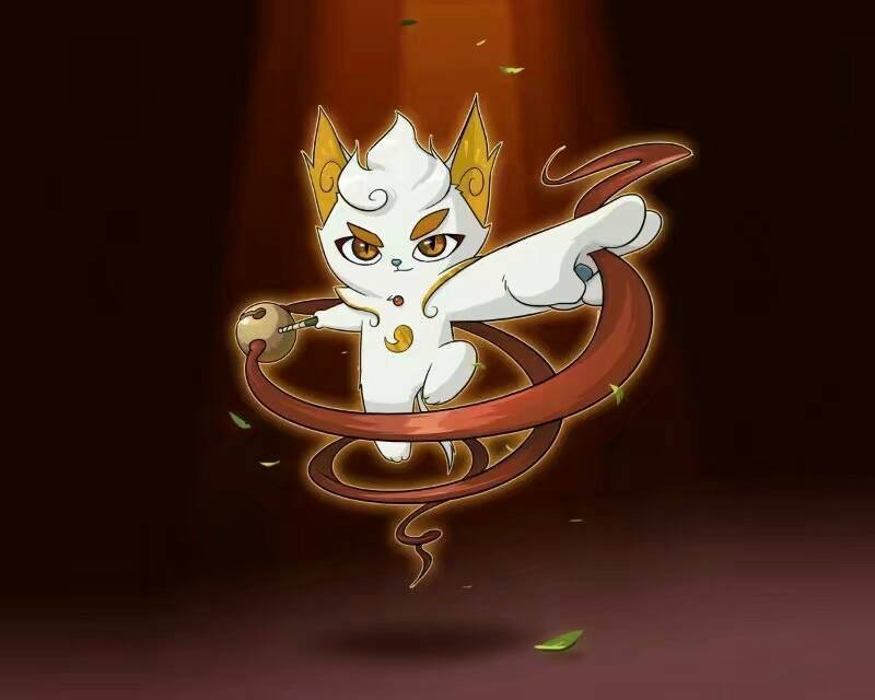 京剧猫白糖头像 可爱图片