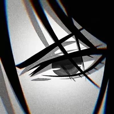 动漫男头部位眼睛