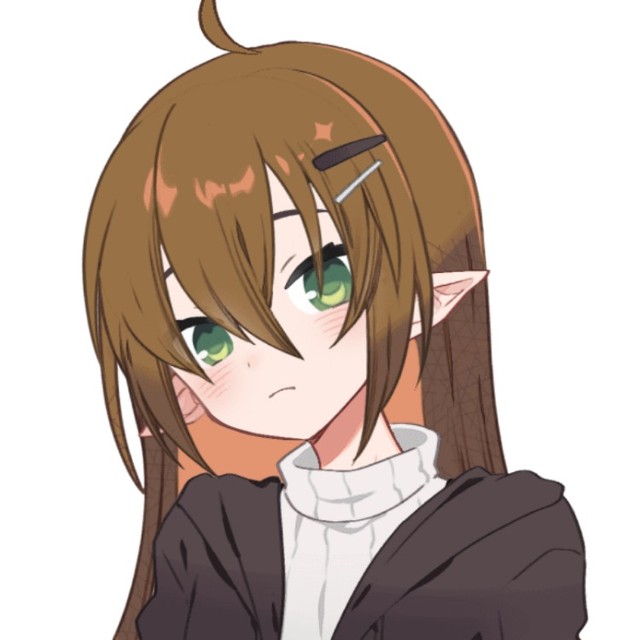 姓名叫十八面瘫(因为不太会笑,曾经勉强笑过结果吓跑小精灵)棕发绿瞳