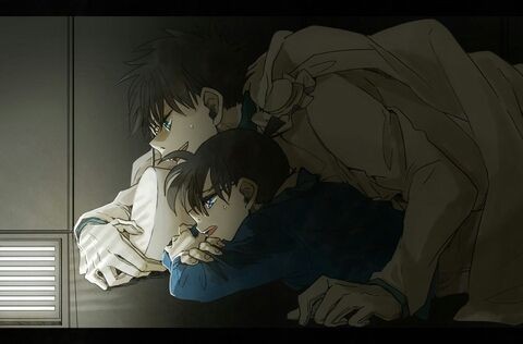 柯南喂喂 作者平新 柯南平次哥哥和新一哥哥好配呀 白马探嗯,我也是