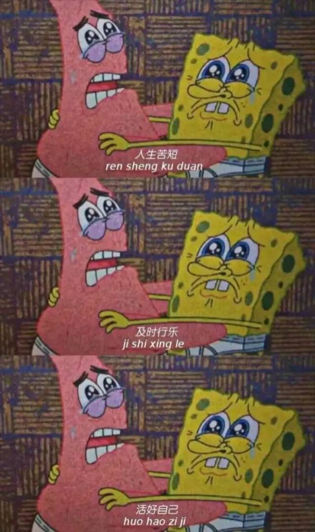 海绵宝宝经典语录