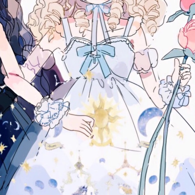 一边光明一边黑暗的闺蜜头