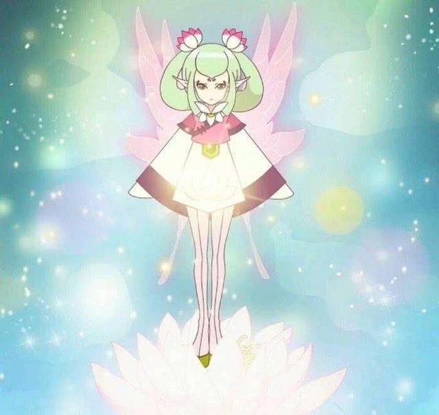 【花之法典】荷花精灵王—玉芝-小花仙精灵图库-话本小说网