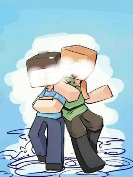 没搜着alexbrine和herobrine我就自己画942等我画完的啊942不急不