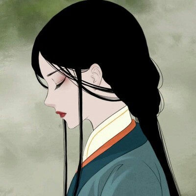 动漫古风头像女