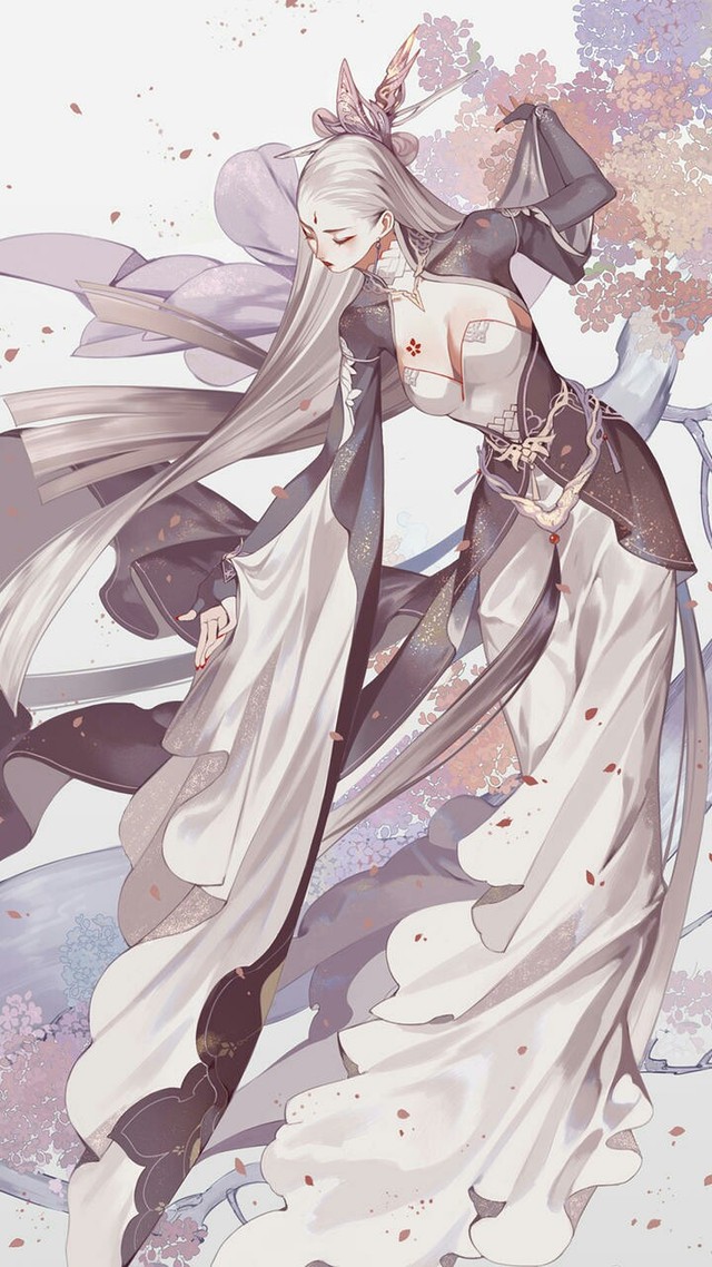 动漫古风壁纸女