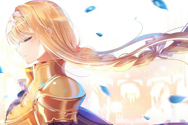 动漫人物壁纸金发蓝眼