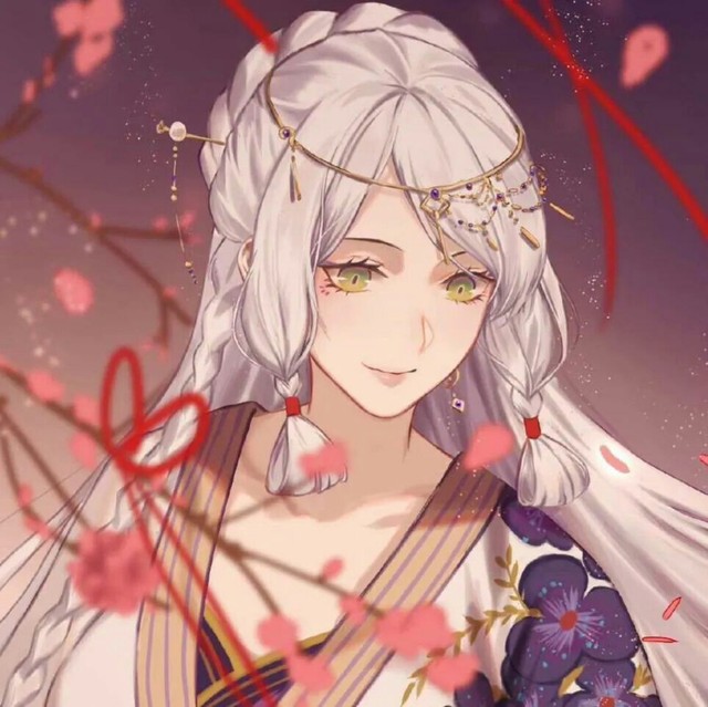 【动漫】古风白发少女-晚霜馆:美图集结册-话本小说网