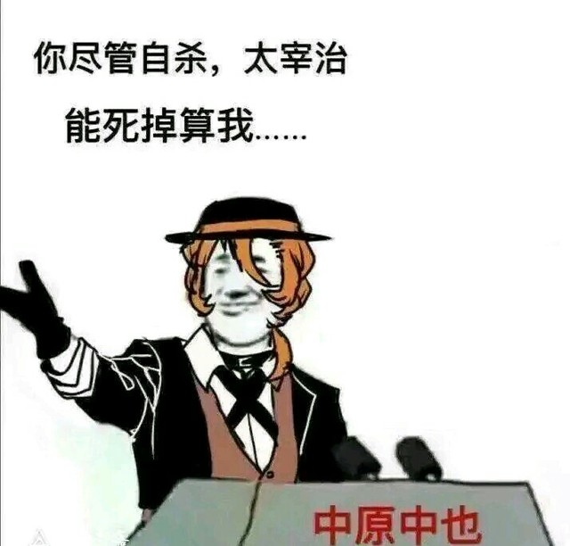 文野表情包系列之中原中也上