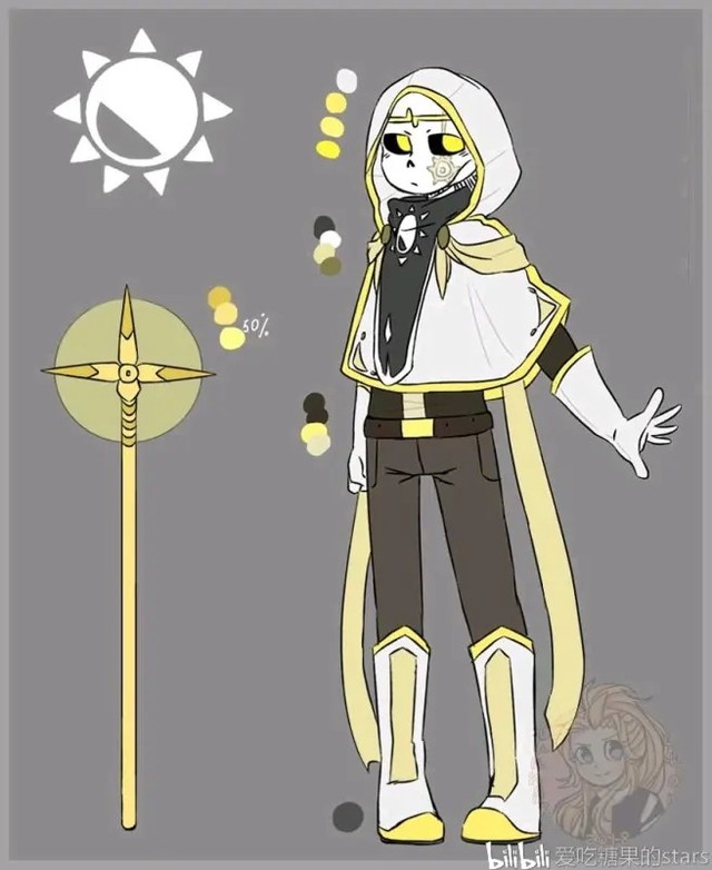 Fanart] [Undertale] Dream Nightmare Cross - BiliBili