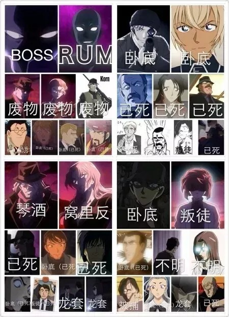 黑衣组织-名侦探柯南:修罗场-话本小说网