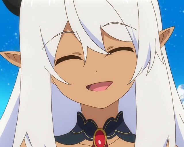 白发黑皮魔族少女01-动漫精美图片-话本小说网