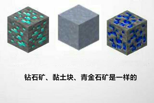 钻石矿,黏土块,青金石矿有什么区别?-mc话刊—第二季-话本小说网