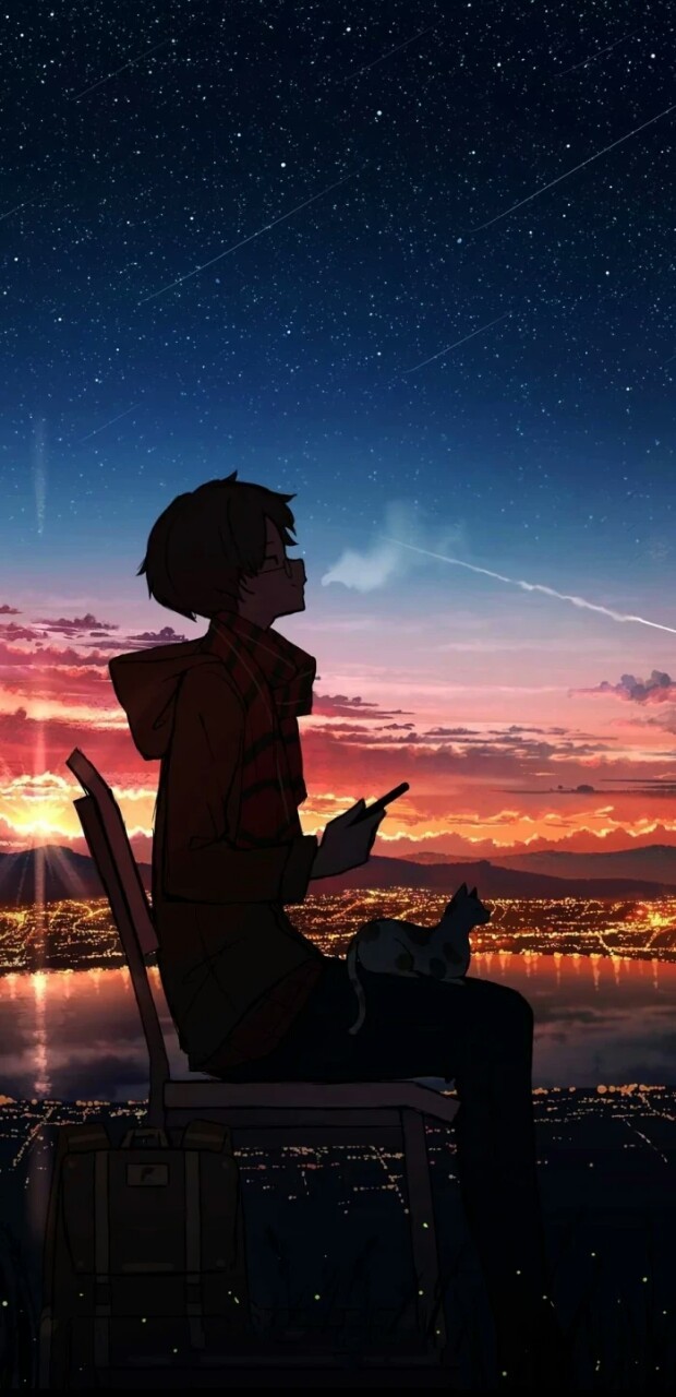 动漫风景壁纸男