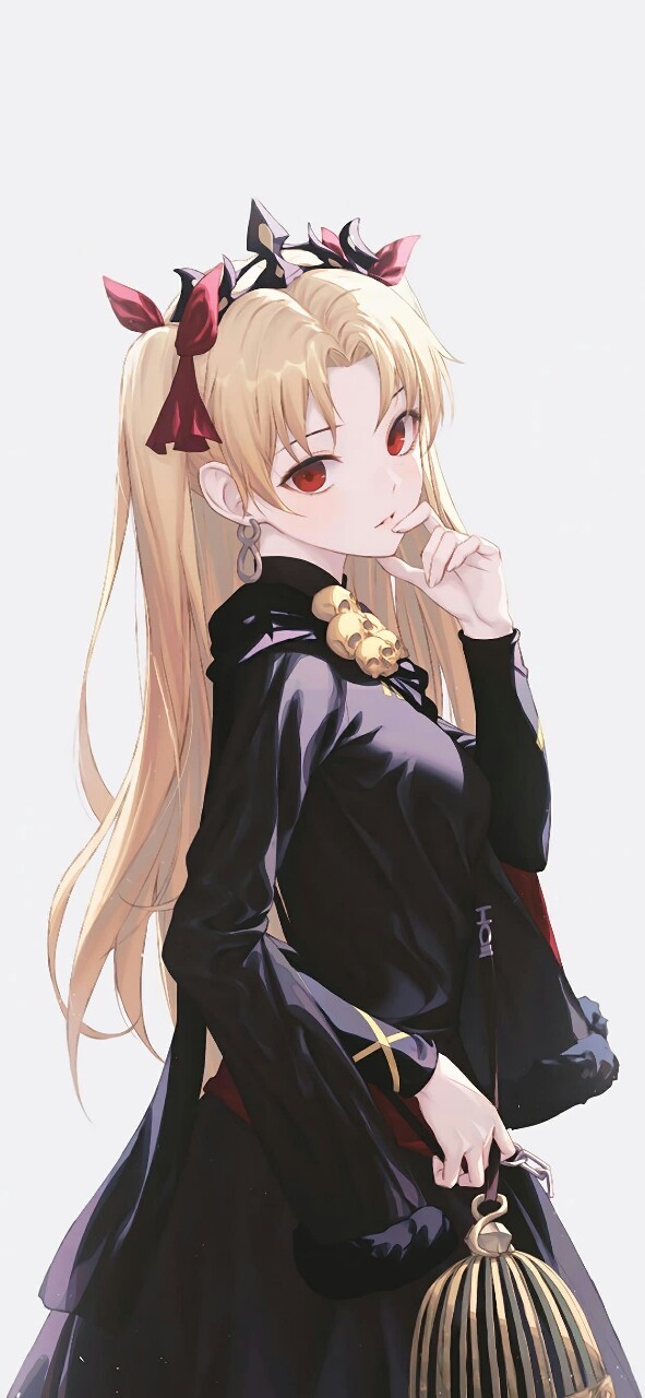 红瞳动漫壁纸女