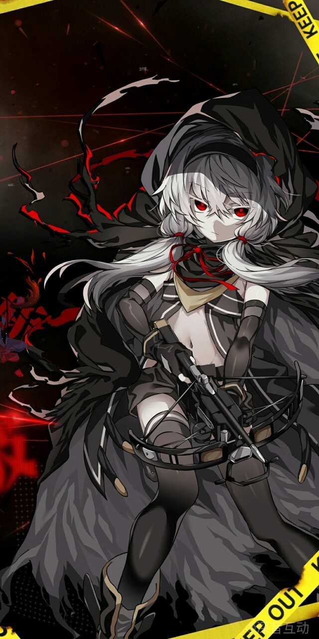 红瞳动漫壁纸女