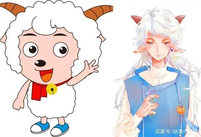 喜羊羊变成女生了非原创