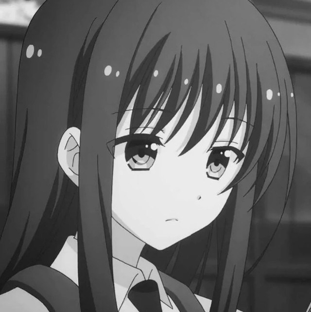 极致伤感到沦陷的动漫女生头像