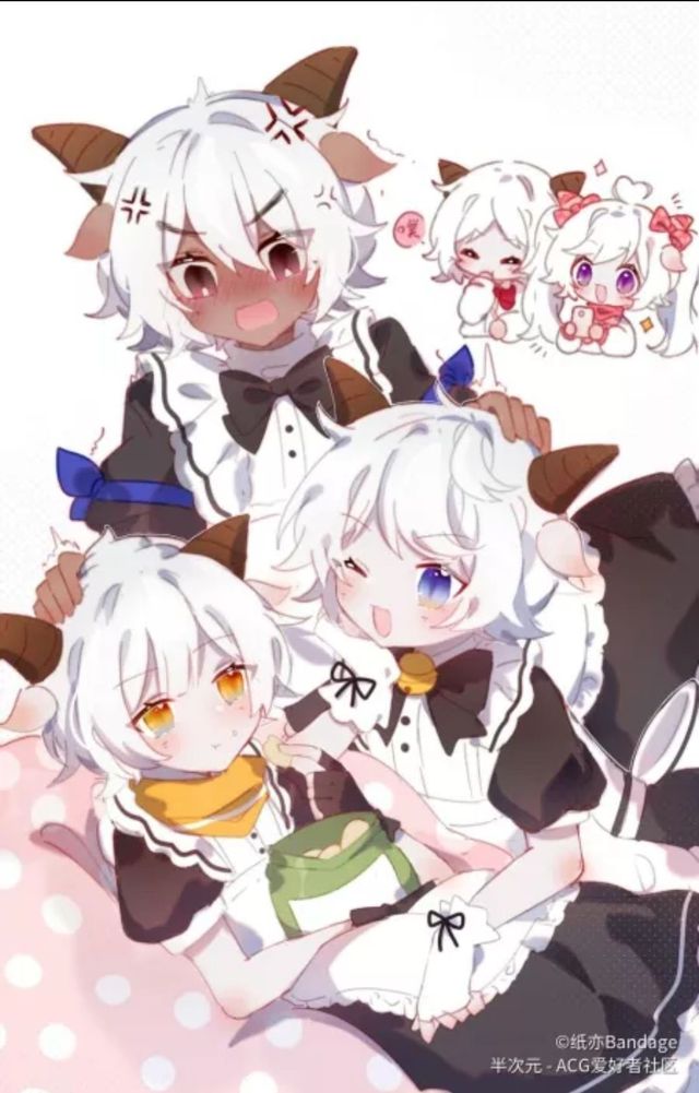 喜灰恋喜羊羊变成了女生