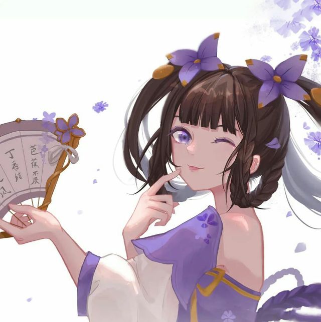 小乔(丁香结)-王者荣耀头像库-话本小说网