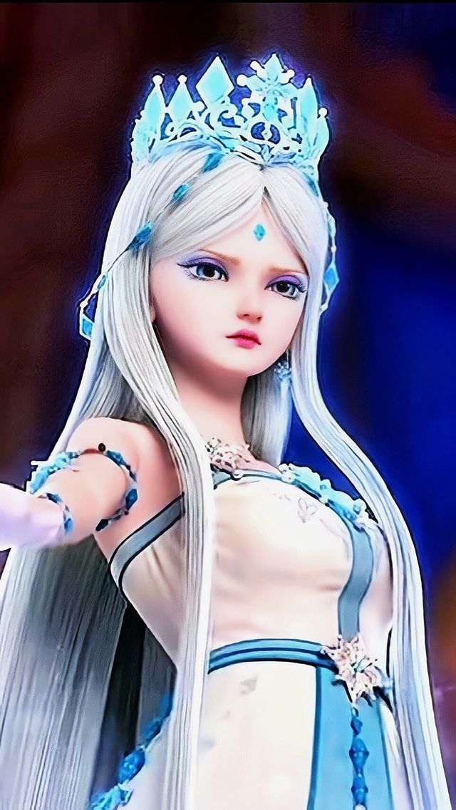 当叶罗丽人物看到自己的图片时