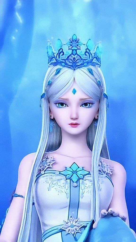 当叶罗丽人物看到自己的图片时