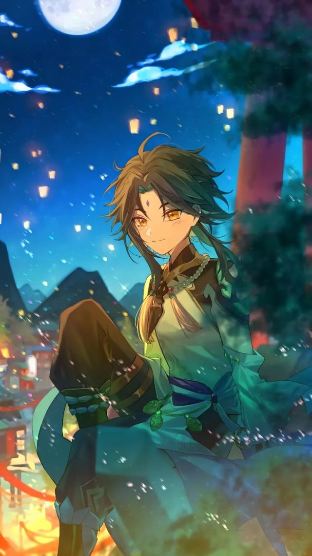 206.原神.魈壁纸