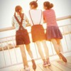 三个女生