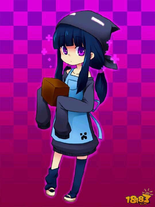 我的世界精美怪物娘化图片