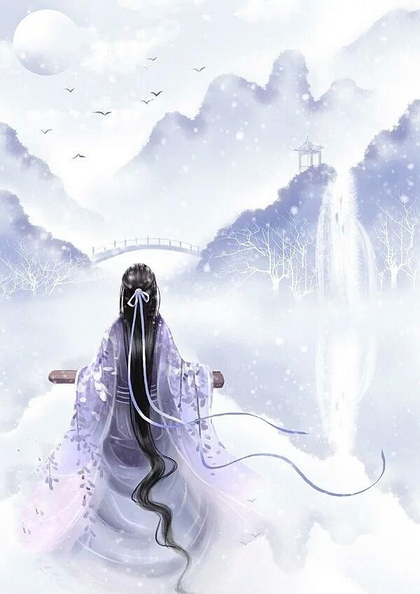 古风人物背景壁纸