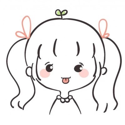 简笔画(女头闺蜜)