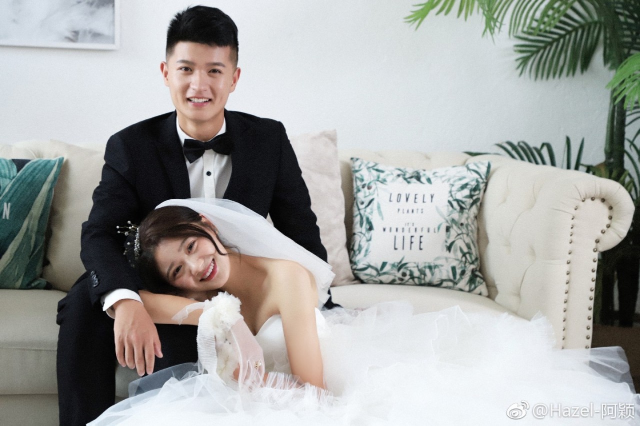 张津铭和黄雅楠婚纱照_黄雅楠张津铭